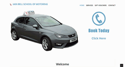 Desktop Screenshot of iainbell-drivingschool.co.uk
